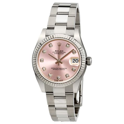 oyster perpetual lady datejust rolex look for less|Rolex 34 Datejust pink face.